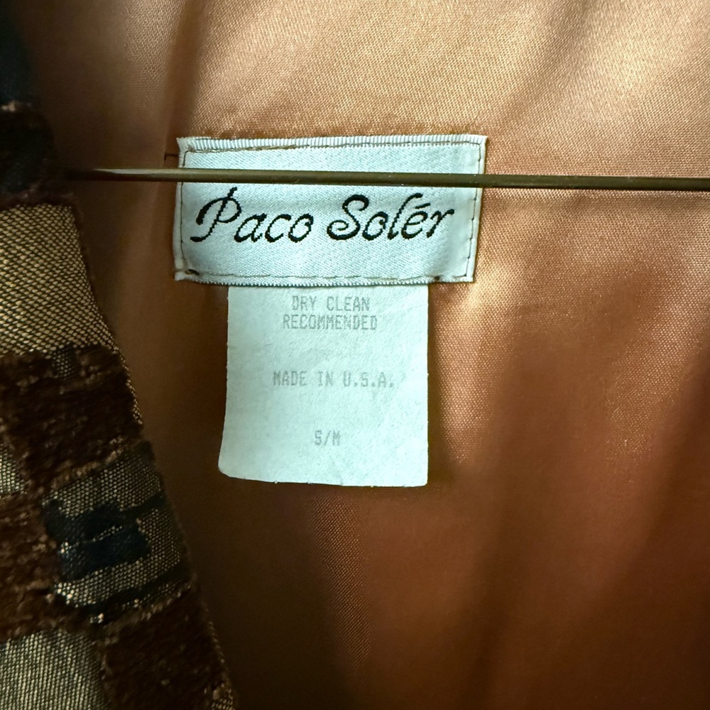 Patchwork Brown Jacket - image 4